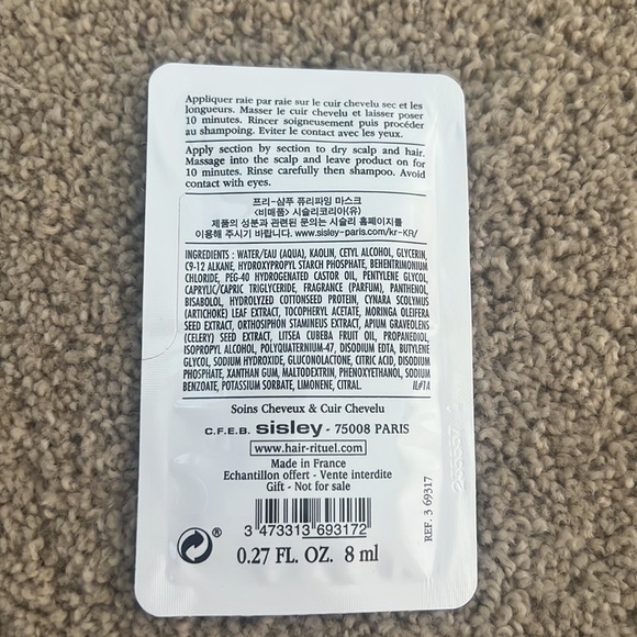 HAIR rituel by Sisley sample - Picture 2 of 2